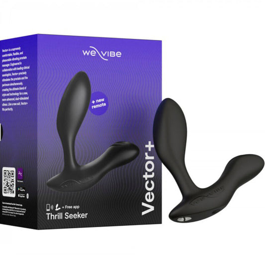 WE-VIBE - MASAJEADOR DE PRÓSTATA NEGRO VECTOR+