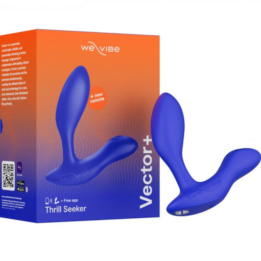 WE-VIBE - MASAJEADOR DE PRÓSTATA VECTOR+ AZUL