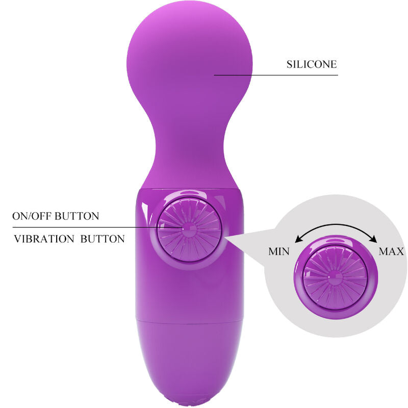 PRETTY LOVE - LILA MINI-PERSÖNLICHER MASSAGER
