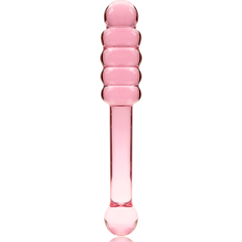 SERIE NEBULA DE IBIZA - MODELO 20 DILDO VIDRIO BOROSILICATO TRANSPARENTE 20,5 CM -O- 3 CM