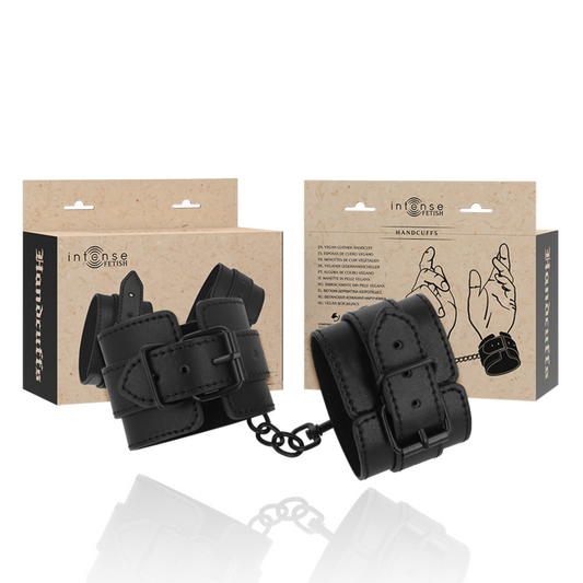 INTENSE - FETISH HANDCUFFS MADE FROM VEGAN LEATHER