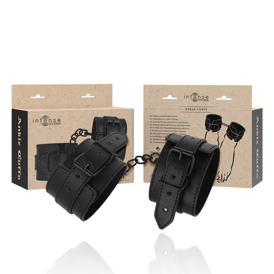 INTENSE - TOBILLERA FETICHE HECHA CON CUERO VEGANO