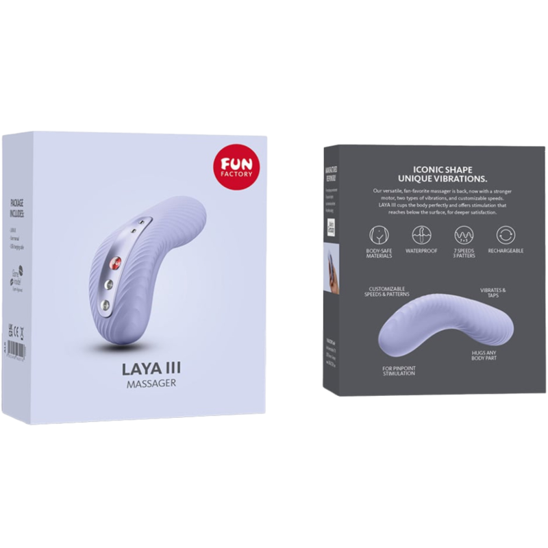 FUN FACTORY - LAYA III WIEDERAUFLADBARER AUFLEGVIBRATOR