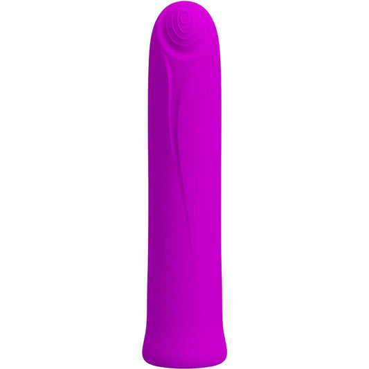 PRETTY LOVE - CURTIS MINI SUPER POWER VIBRATOR 12 PURPLE SILICONE VIBRATIONS