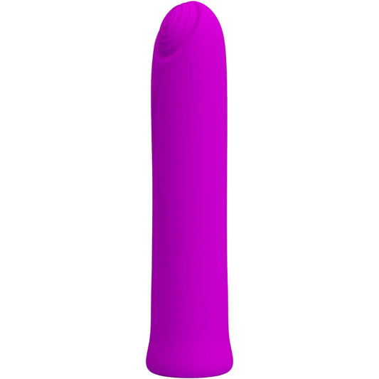 PRETTY LOVE - CURTIS MINI SUPER POWER VIBRATOR 12 PURPLE SILICONE VIBRATIONS