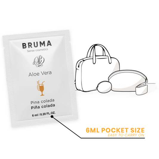 BRUMA - ALOE VERA LUBRICANT PINA COLADA FLAVOR 6 ML