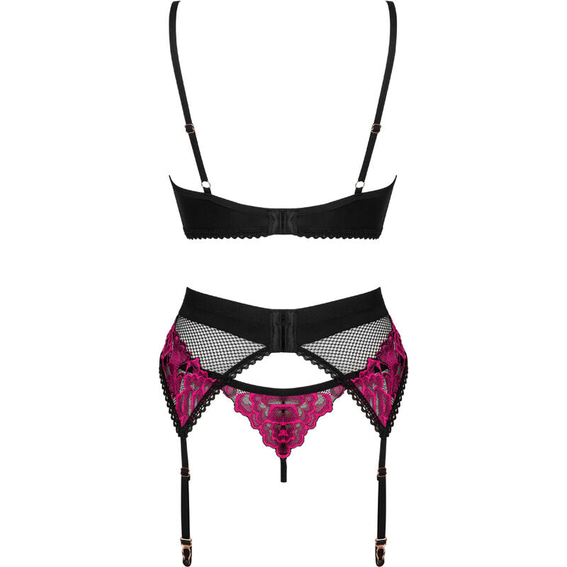 OBSESSIVE - ROSENTY-SET DREITEILIG XS/S