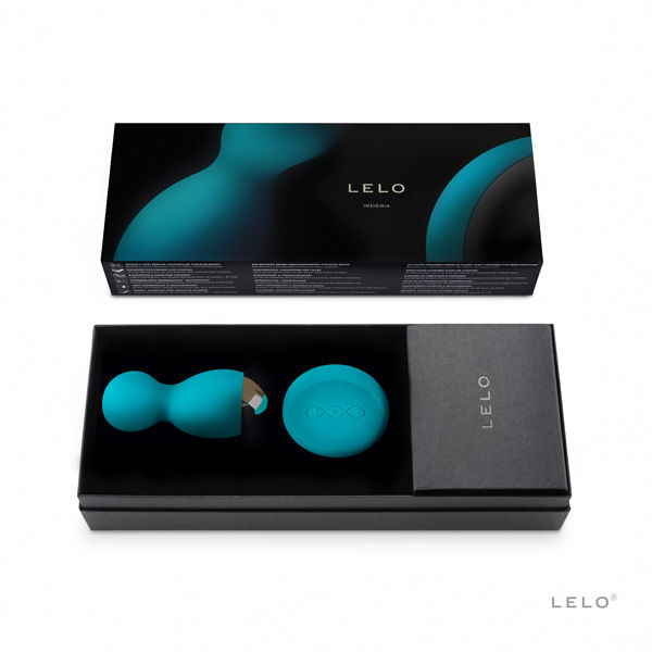 LELO - ABZEICHEN, BLAUE HULA-BÄLLE