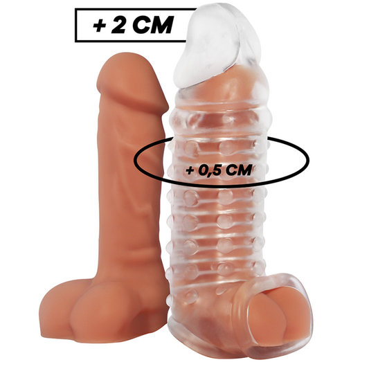 VIRILXL - PENIS EXTENSION AND SLEEVES V11 TRANSPARENT