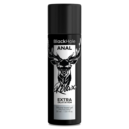 BLACK HOLE - GEL BLACK HOLE BASE DE SILICONA DILATACIÓN ANAL 30 ML