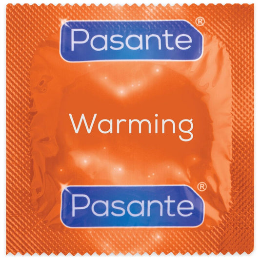 PASANTE - PRESERVATIVOS CON EFECTO CALOR, PAQUETE DE 144 UNIDADES