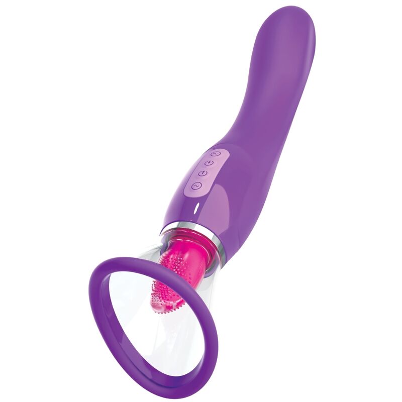FANTASY FOR HER - KLITORISAUGER VIOLET, DER DIE ZUNGE STIMULIERT