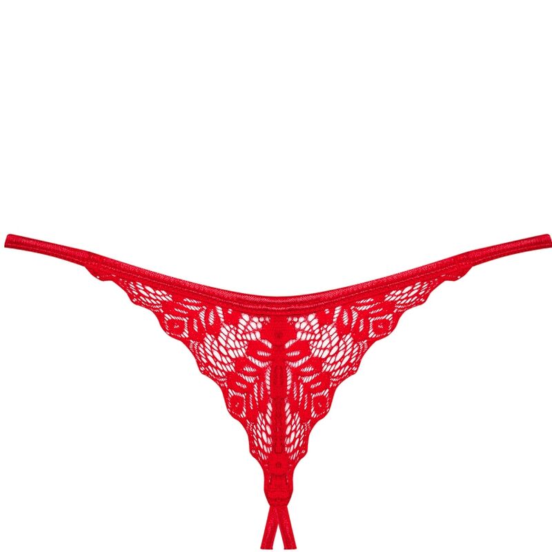 OBSESSIVE - INGRIDIA THONG OBERTEIL ROT M/L
