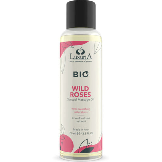 INTIMATELINE LUXURIA - ORGANIC WILD ROSE MASSAGE OIL 100 ML