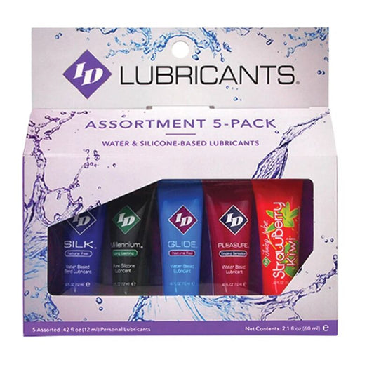 ID JUICY LUBE - LUBRICANTE SURTIDO 5X, ENVASE DE TUBO 12 ML