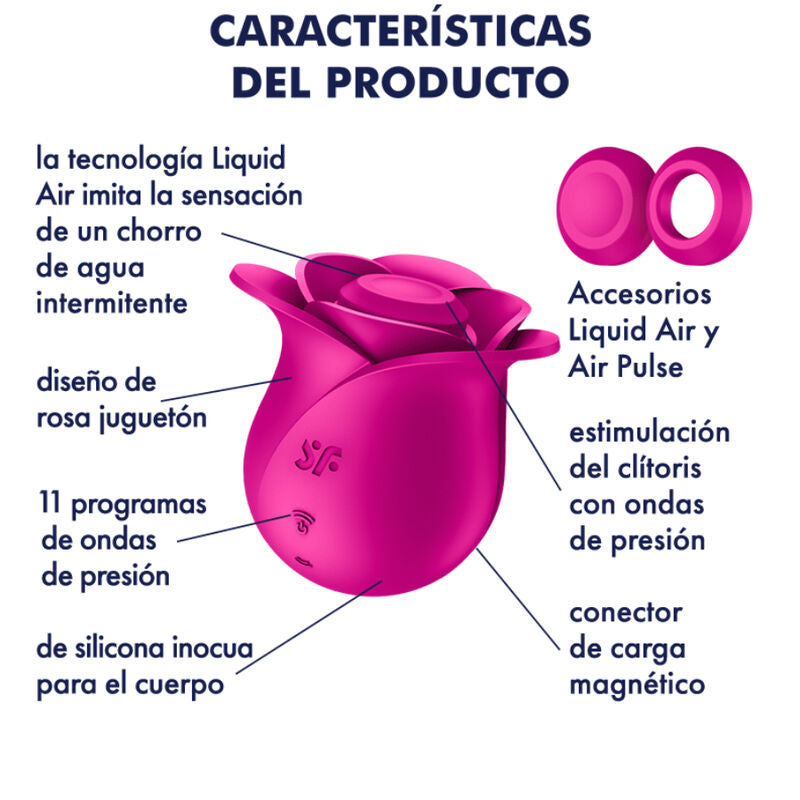 Satisfyer Pro 2 Modern Blossom – Luxus-Druckwellenvibrator mit Liquid Air Technologie