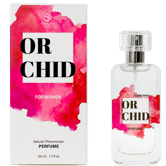 SECRETPLAY - PERFUME EN VAPORIZADOR CON FEROMONAS NATURALES DE ORQUÍDEA 50 ML