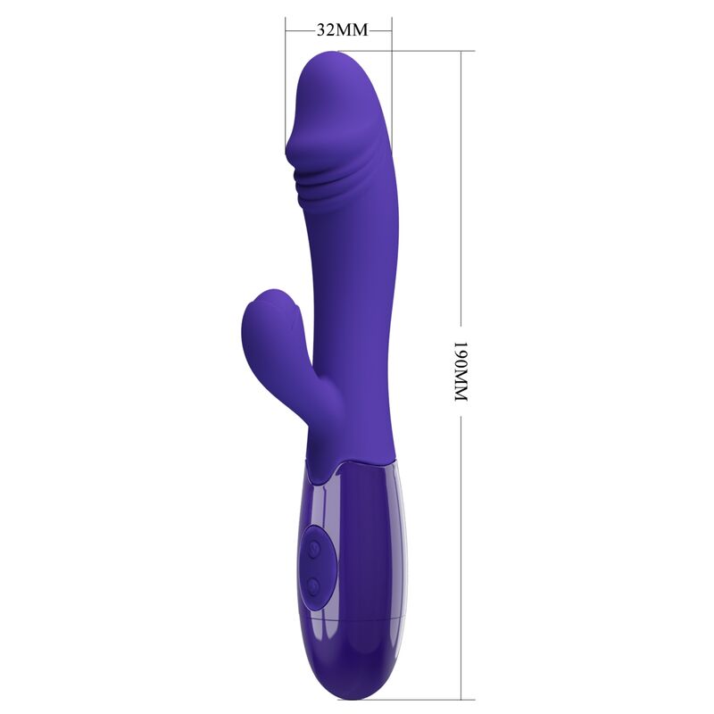 PRETTY LOVE - SNAPPY VIBRATOR & G-SPOT-STIMULATOR VIOLETT