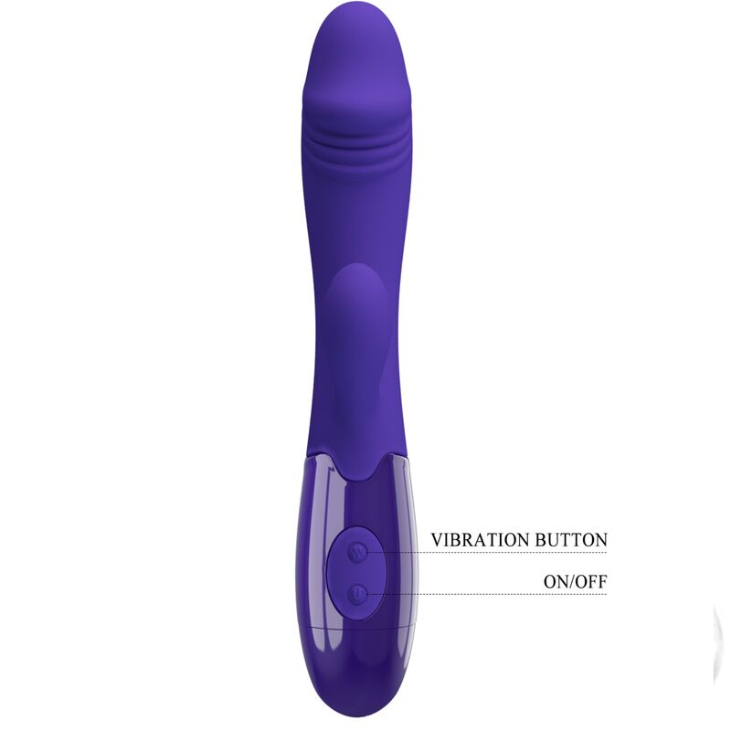 PRETTY LOVE - SNAPPY VIBRATOR & G-SPOT-STIMULATOR VIOLETT