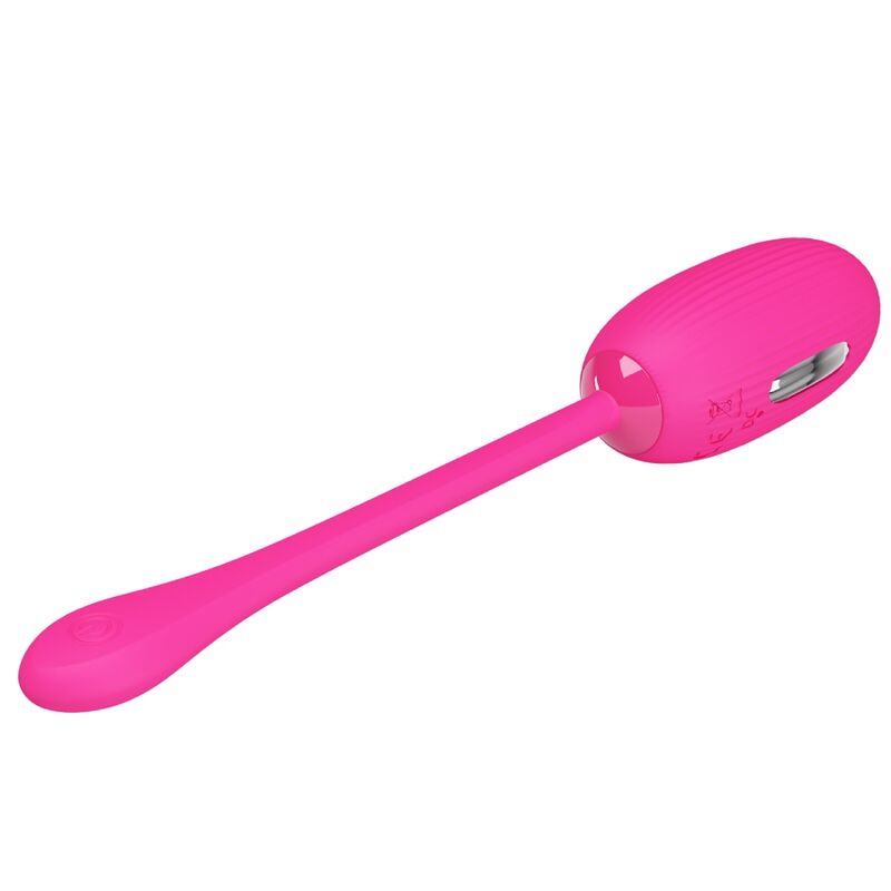 PRETTY LOVE - DOREEN VIBRIERENDES EI MAGENTA MIT FERNBEDIENUNG
