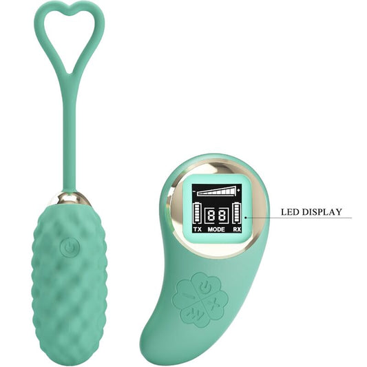 PRETTY LOVE - HUEVO VIBRADOR VIVIAN GREEN CON CONTROL REMOTO