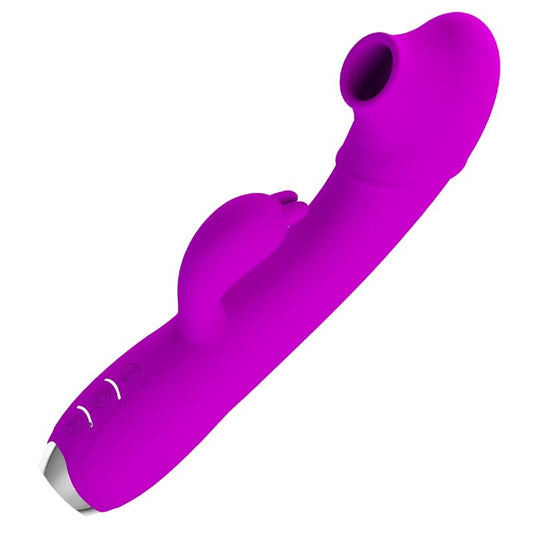 PRETTY LOVE - SUCTOR VIBRADOR RECARGABLE REGINA MORADO