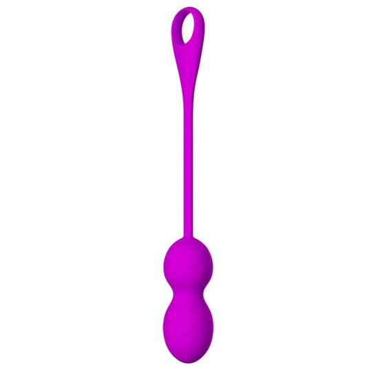 PRETTY LOVE - ELVIRA RECHARGEABLE VIBRATOR BALLS PURPLE