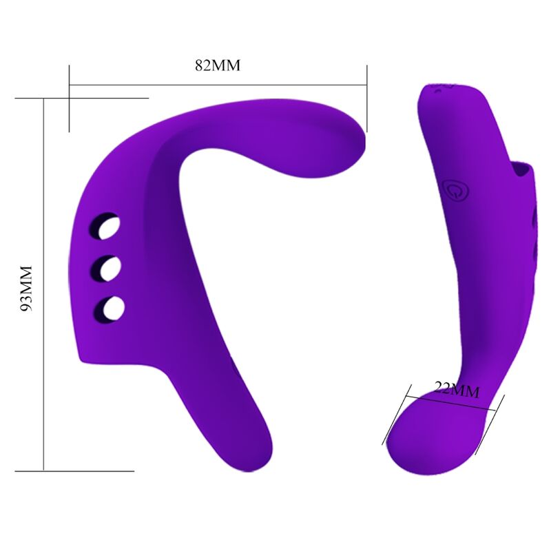 PRETTY LOVE - GORGON PURPLE FINGERVIBRATOR