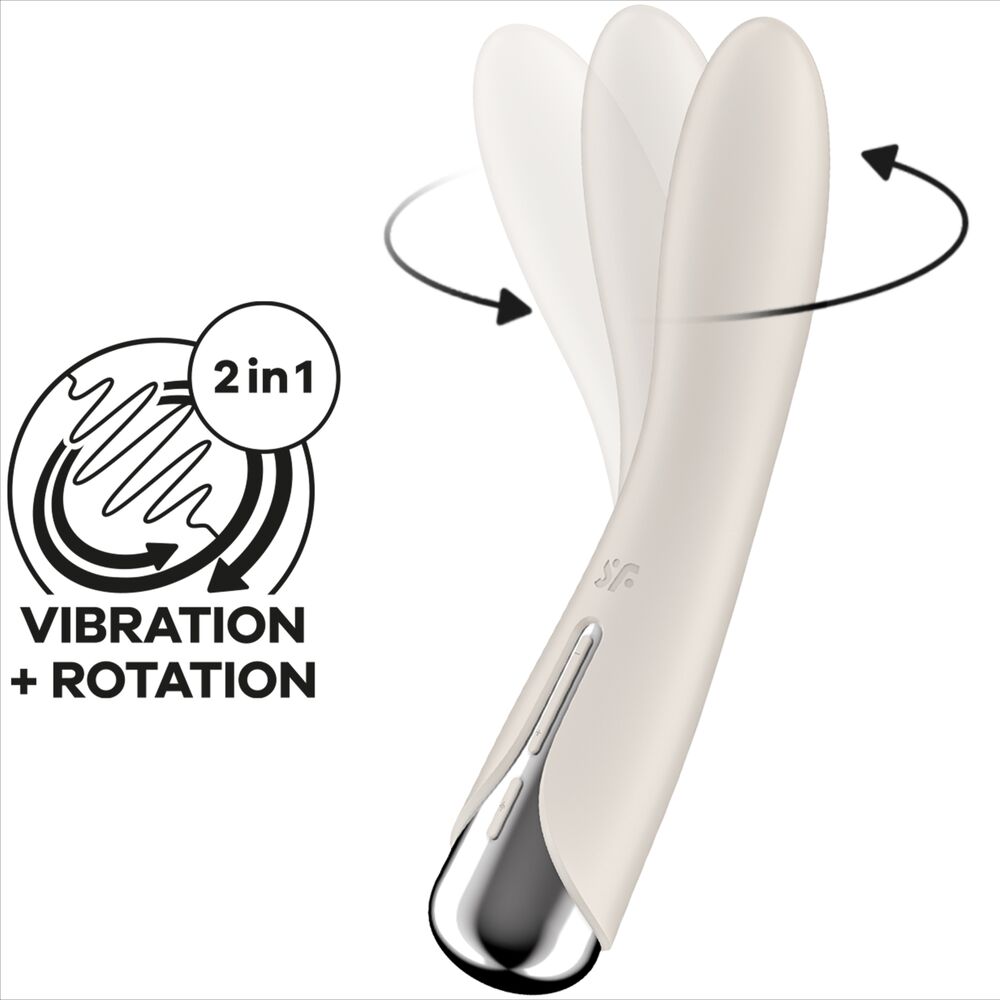 Satisfyer Spinning Vibe 1 – Rotierender G-Punkt-Vibrator mit 12 Vibrationsprogrammen