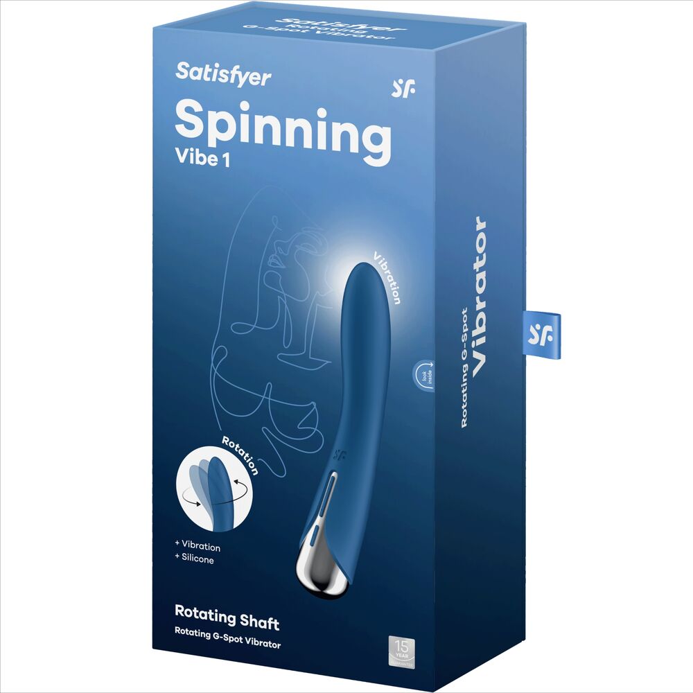 Satisfyer Spinning Vibe 1 – Rotierender G-Punkt-Vibrator mit 12 Vibrationsprogrammen