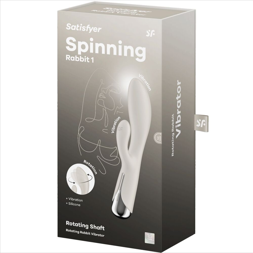 Satisfyer Spinning Rabbit 1 – Rabbit-Vibrator mit Vibration & Rotation