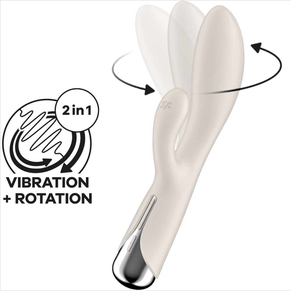 Satisfyer Spinning Rabbit 1 – Rabbit-Vibrator mit Vibration & Rotation