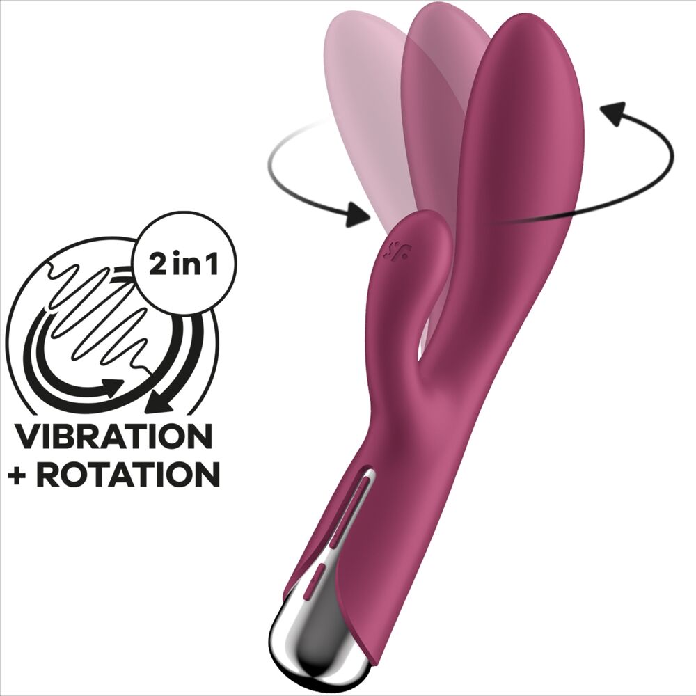 Satisfyer Spinning Rabbit 1 – Rabbit-Vibrator mit Vibration & Rotation