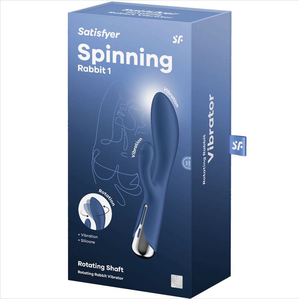 Satisfyer Spinning Rabbit 1 – Rabbit-Vibrator mit Vibration & Rotation