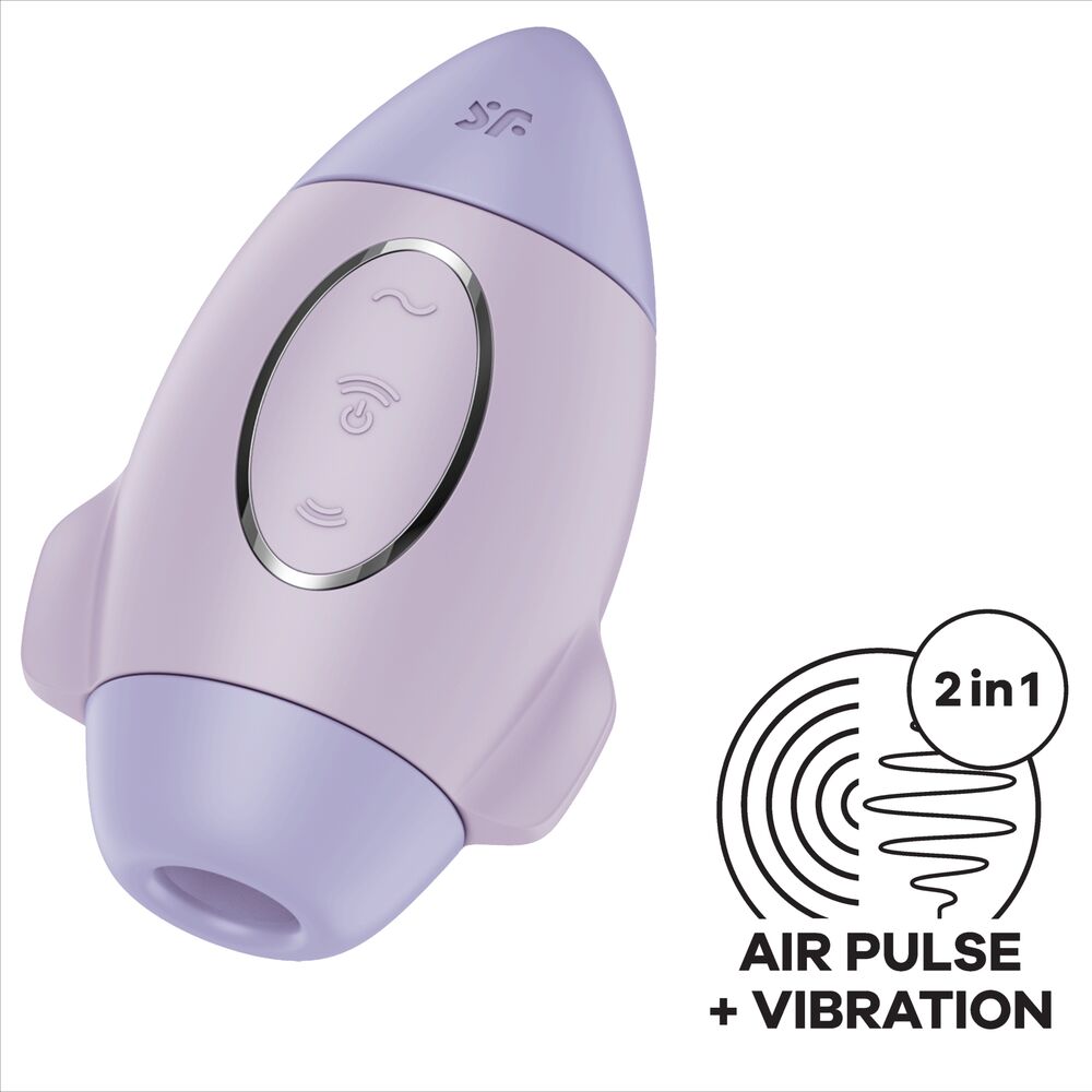 Satisfyer Mission Control – Kompakter Dual-Air-Pulse-Vibrator für Einsteiger