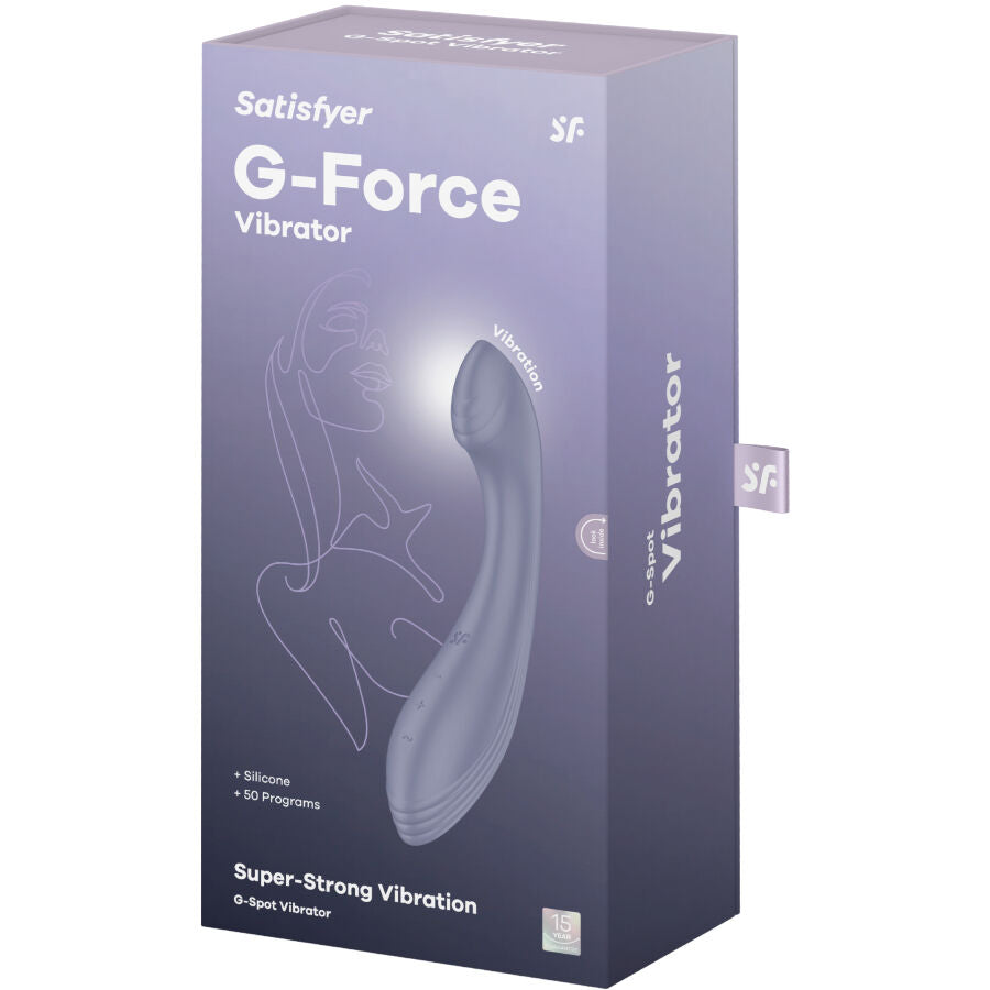 Satisfyer G-Force – Leistungsstarker G-Punkt-Vibrator mit 50 Vibrationskombinationen