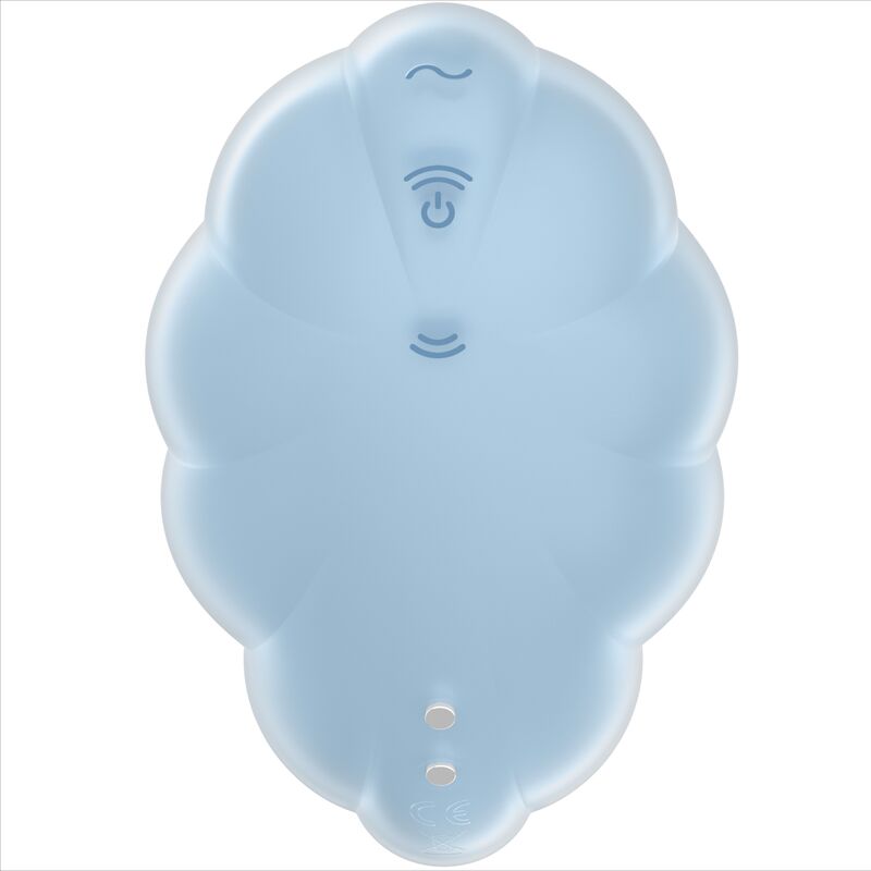 Satisfyer Cloud Dancer – Romantischer Air Pulse Vibrator mit 2 Motoren & 23 Funktionen