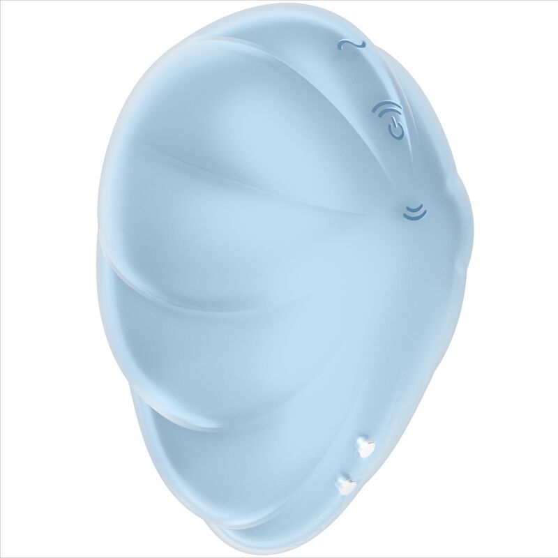 Satisfyer Cloud Dancer – Romantischer Air Pulse Vibrator mit 2 Motoren & 23 Funktionen