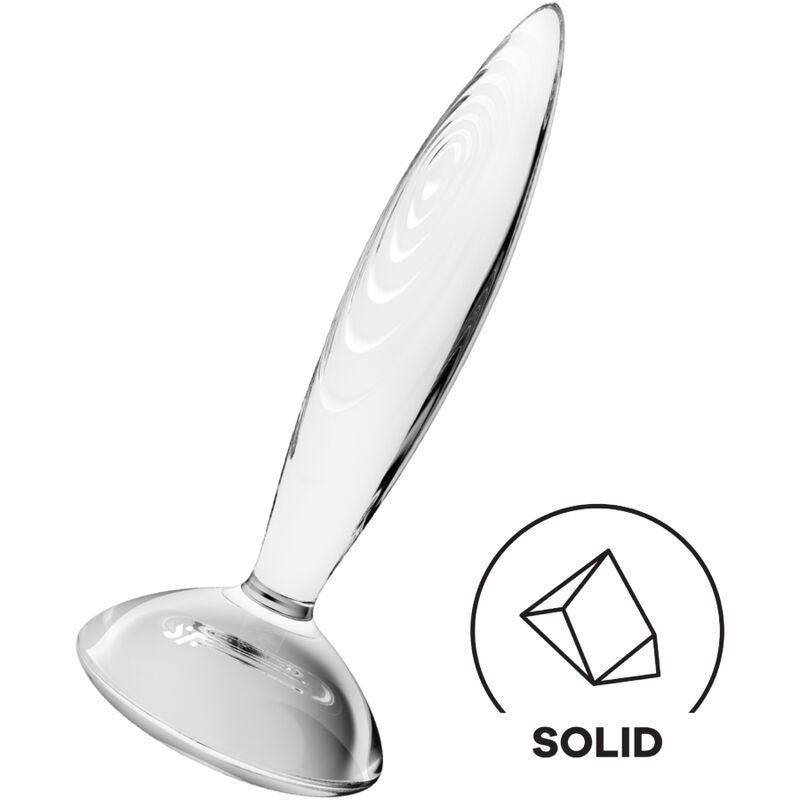 Satisfyer Sparkling Crystal – Analplug aus Borosilikatglas für heiße & kalte Spiele
