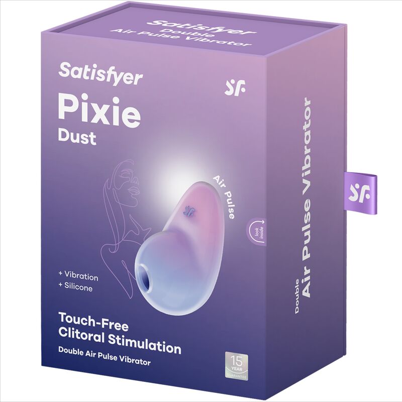 Satisfyer Pixie Dust – Klitorisvibrator mit Air Pulse & Vibration