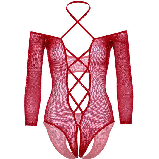 LEG AVENUE - EAR BODY WITH SHINY RED