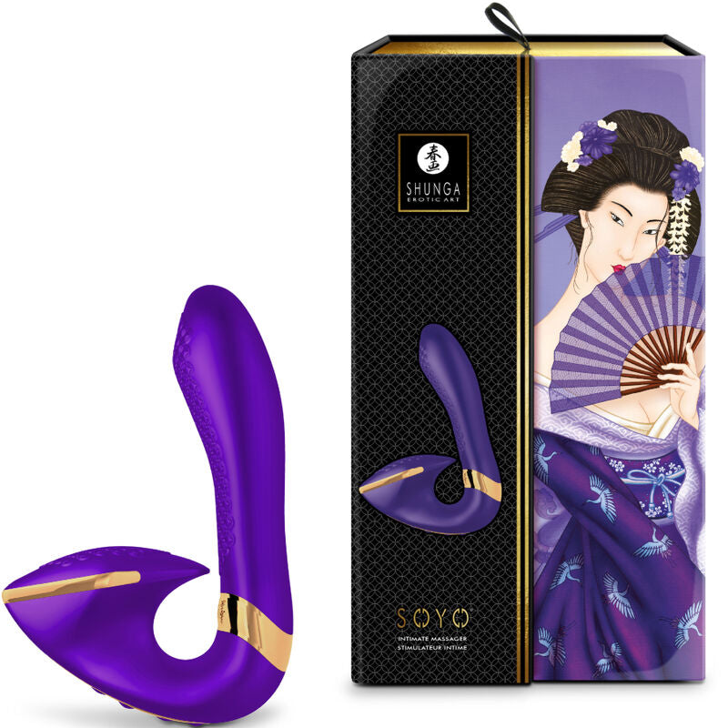 SHUNGA - MASAJEADOR INTIMO SOYO ROSA