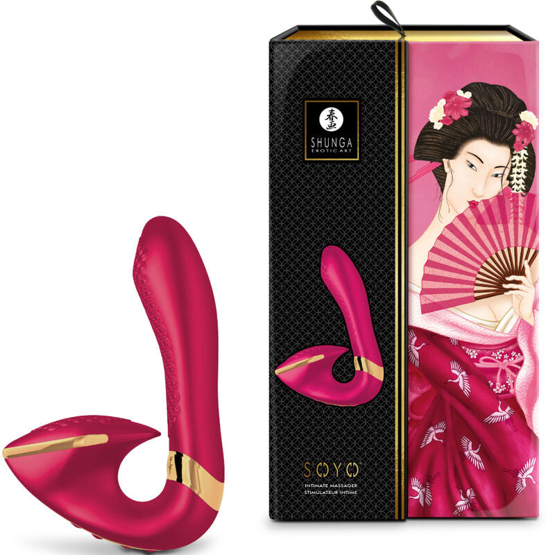 SHUNGA - MASAJEADOR INTIMO SOYO ROSA