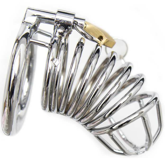 OHMAMA FETISH - METAL PENIS CAGE, SIZE S