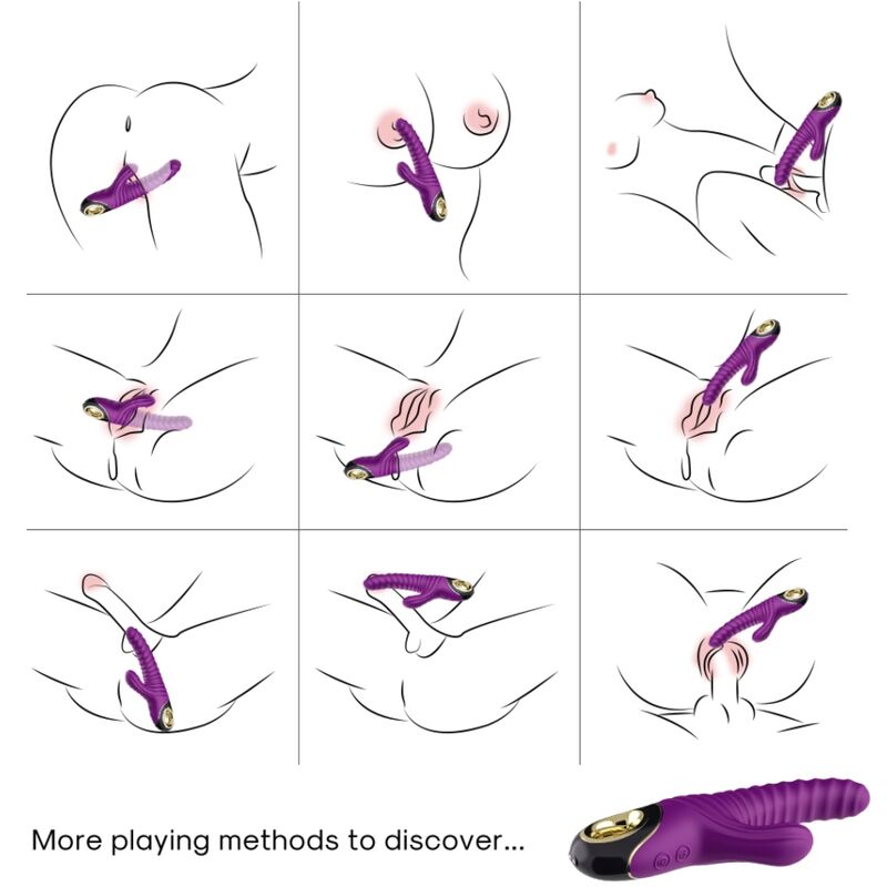 ETERNITY RABBIT-VIBRATOR - LILA