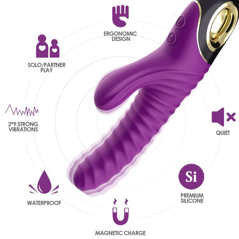 ETERNITY RABBIT-VIBRATOR - LILA
