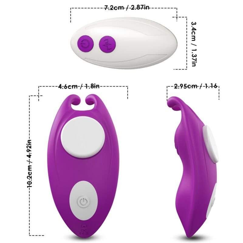 HONEYBEE TRAGBARES HÖSCHEN VIBRATOR - FERNBEDIENUNG