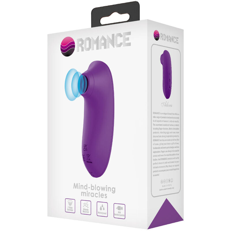 ROMANCE - ADORA MINI SUCIPADOR DE CLÍTORIS VIOLETA