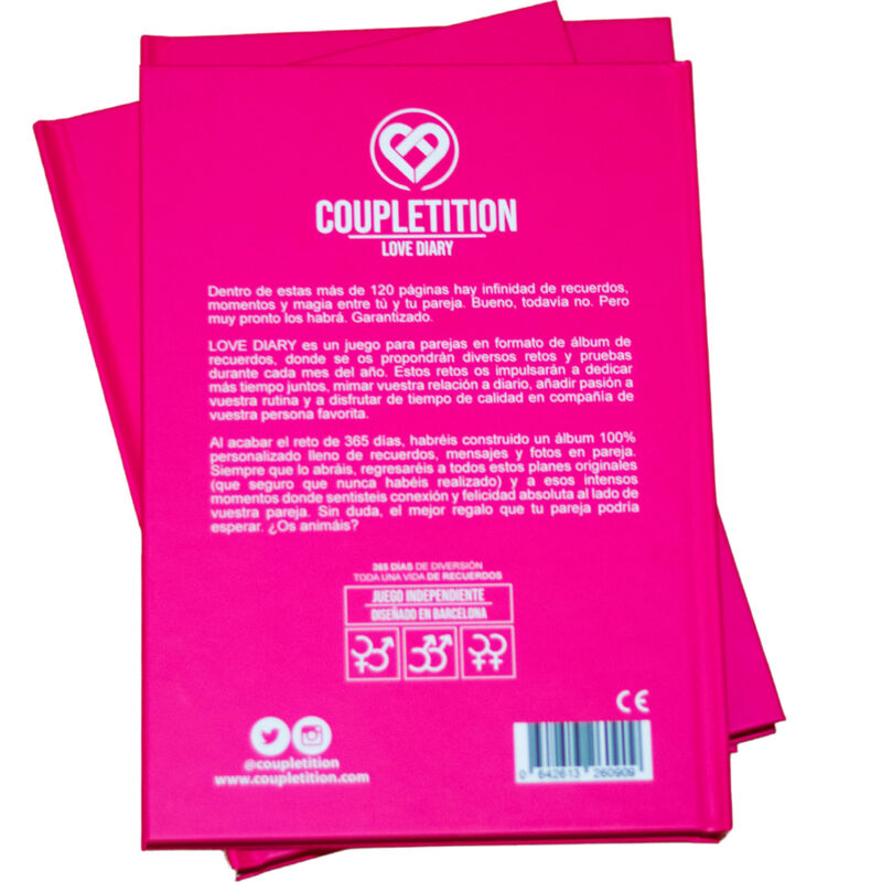 LOVE DIARY – 12 Monate voller Challenges, Spiele & Dates für Paare