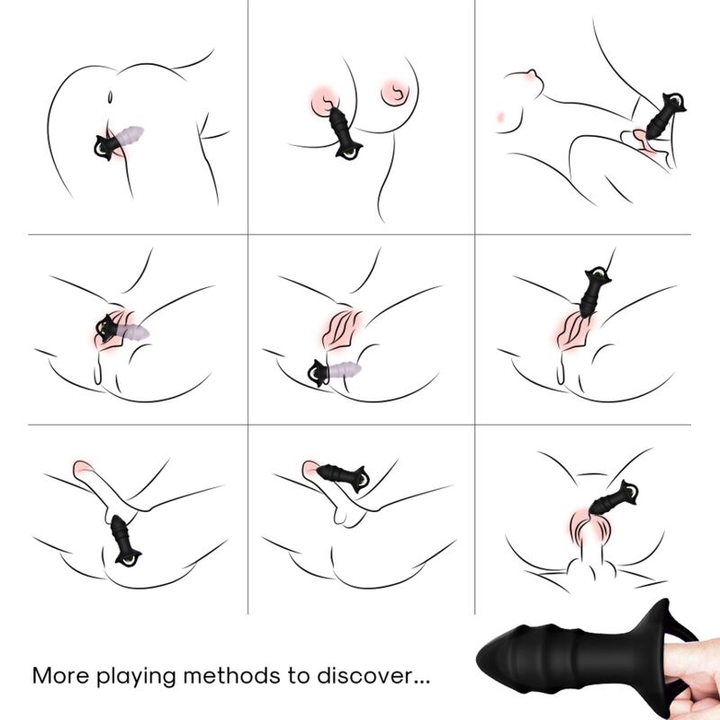 ARMONY - KYLIN FINGERVIBRATOR & ANALPLUG - FERNBEDIENUNG